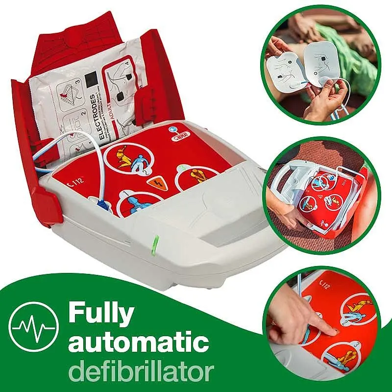 Schiller FRED PA-1 AED Defibrillator Bundle with Bracket - K3046