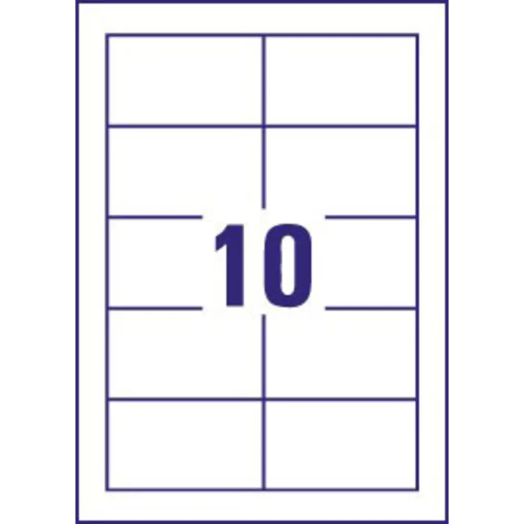 Avery Single-Sided Business Cards Pack 100 / 10 Sheets - C32011-10