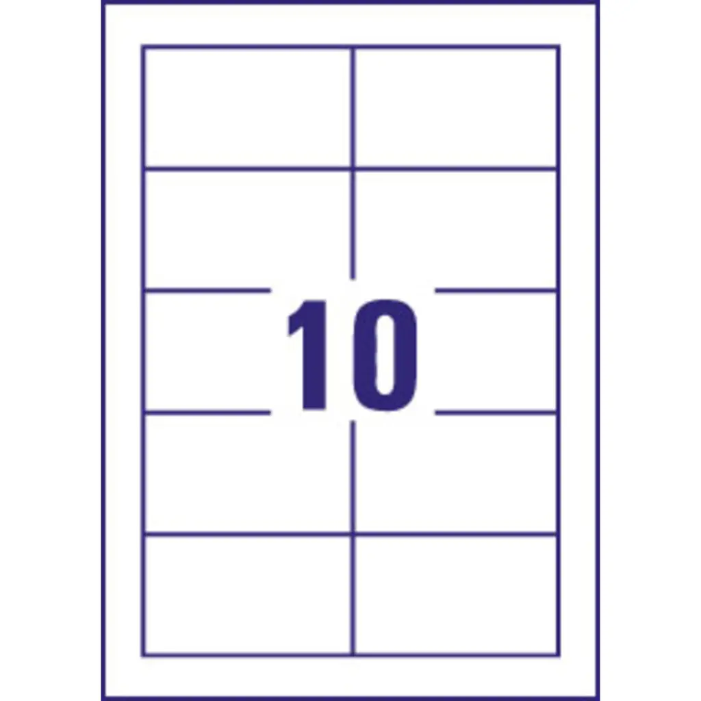 Avery Single-Sided Business Cards Pack 100 / 10 Sheets - C32011-10