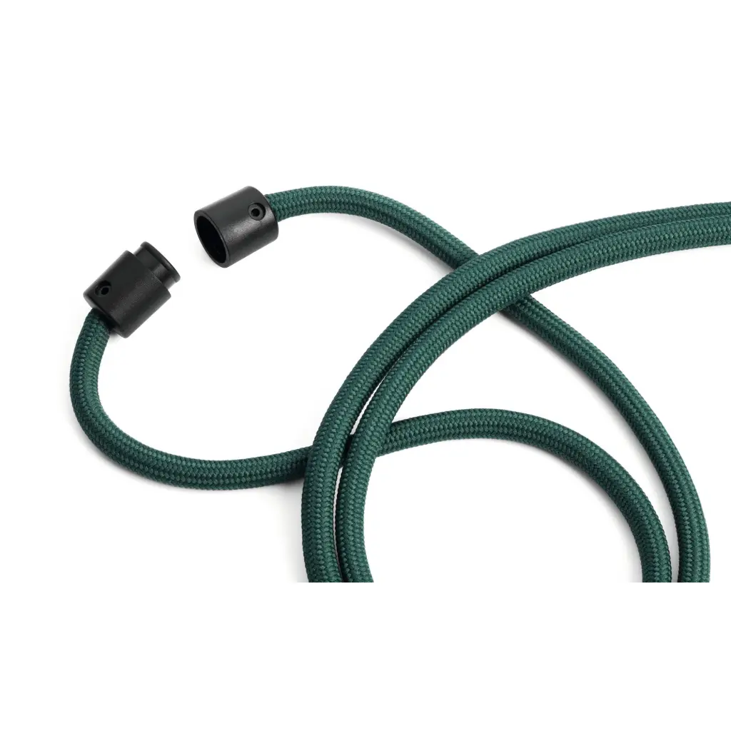 Durable Soft Recycled PET Plastic Fabric Lanyards with Safety Release Green (Pack 10) - 824105