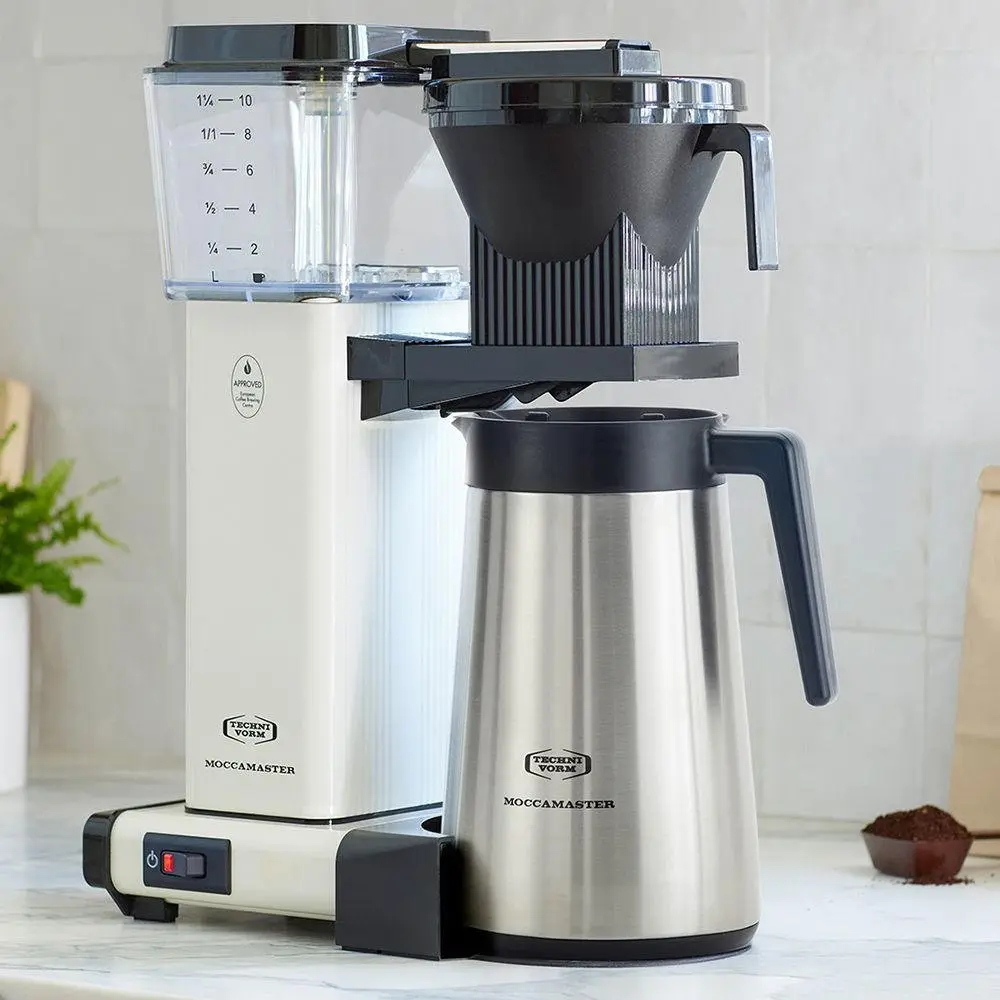 Moccamaster KGBT Off White Coffee Maker UK Plug