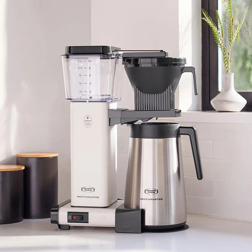 Moccamaster KGBT Off White Coffee Maker UK Plug