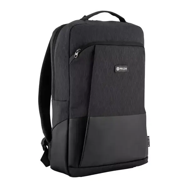 Entity Prizm 15.6 Inch Laptop Black Backpack Case
