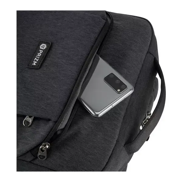 Entity Prizm 15.6 Inch Laptop Black Backpack Case