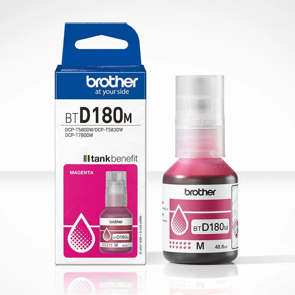 Brother Magenta Ink Cartridge 5K Pages - BTD180M