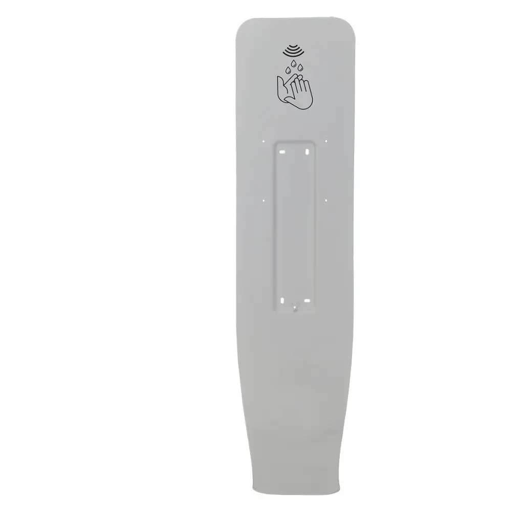 Alba Wall Automatic Hand Sanitiser Dispenser 1 Litre Steel White - MHGELWALL