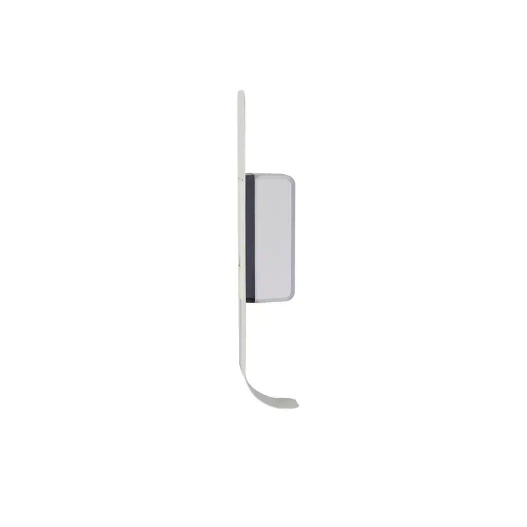 Alba Wall Automatic Hand Sanitiser Dispenser 1 Litre Steel White - MHGELWALL