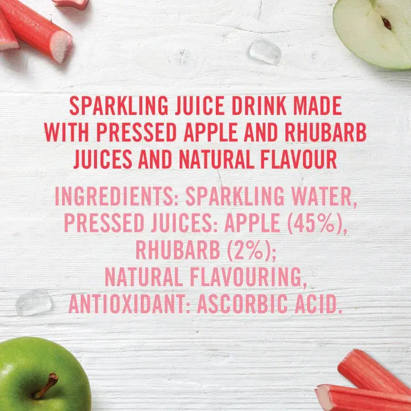 Cawston Press Sparkling Rhubarb Can 24 x 330ml  - CANS102
