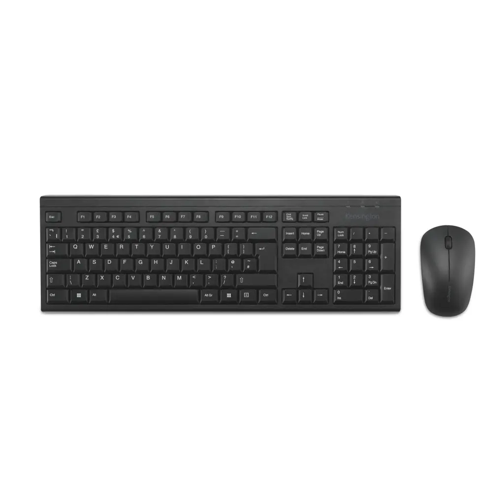 Kensington EQ KM150 Wireless Rechargeable Keyboard and Mouse Set - K75562UK