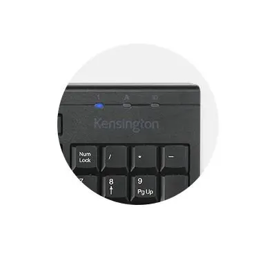 Kensington EQ KM150 Wireless Rechargeable Keyboard and Mouse Set - K75562UK