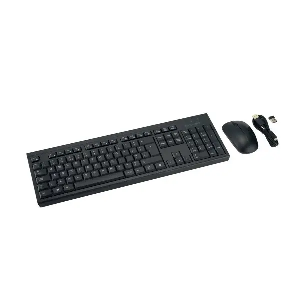 Kensington EQ KM270 Wireless Rechargeable Keyboard and Mouse Set - K75560UK