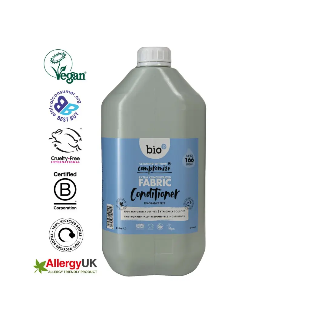 Bio D Unscented Fabric Conditioner 5 Litre - BFC45A