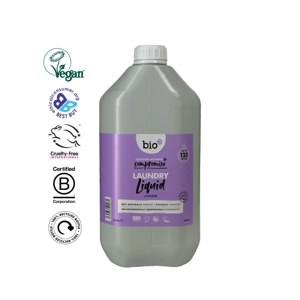 Bio D Lavender Non Bio Laundry Liquid 5 Litre - BLLL45A