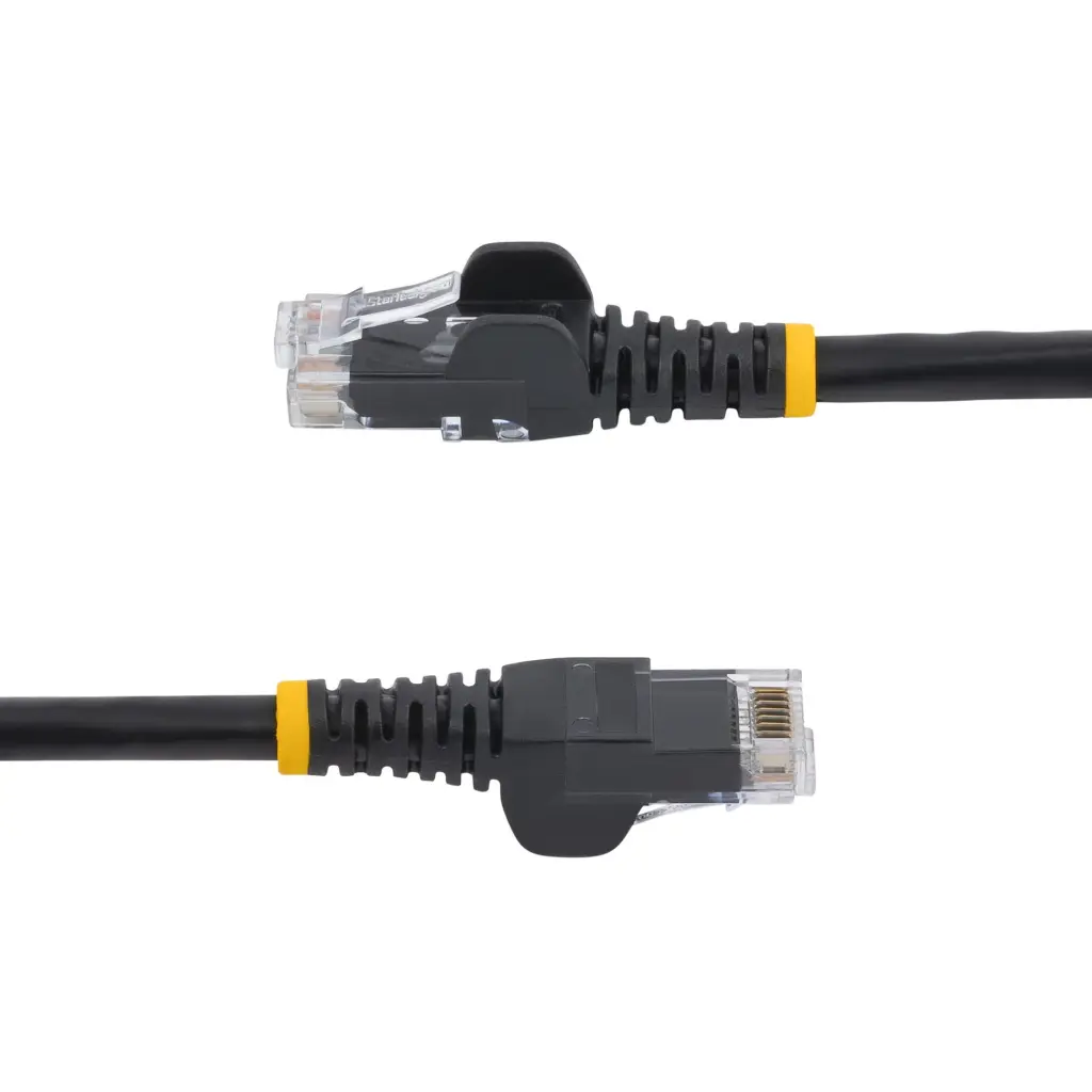 StarTech.com 15ft Black Snagless Cat6 UTP Patch Cable - ETL Verified