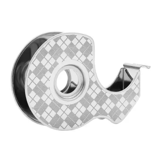 Scotch Stainless Steel Tape Dispenser With 2 Rolls of Scotch Magic Tape 19mm x 13.9m Made With 66% Plant Based Adhesive - 7100334048