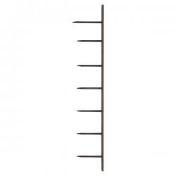 GBC SureBind Binding Strips A4 Black 75mm Pack of 100
