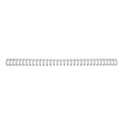 GBC WireBind Binding Wires 3:1 No.6 A4 Silver Pack of 250