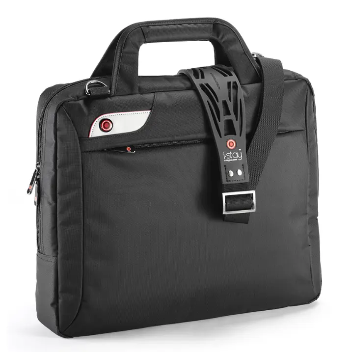 i-Stay 15.6in Laptop Tablet Shoulder Bag Briefcase Black - IS0102