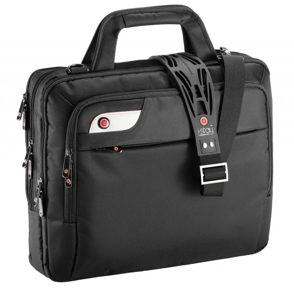 i-Stay 15.6in Laptop Organiser Briefcase Bag Black  - IS0104