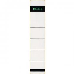 Leitz Lever Arch Files 50mm Replacement Spine Labels Light Grey 10 Pack