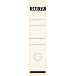 Leitz Lever Arch Files 80mm Replacement Spine Labels White 10 Pack