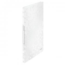 Leitz WOW Display Book Polypropylene 20 pockets A4 White