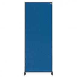 Nobo Impression Pro Desk Divider Screen Felt Surface  400x1000mm Blue