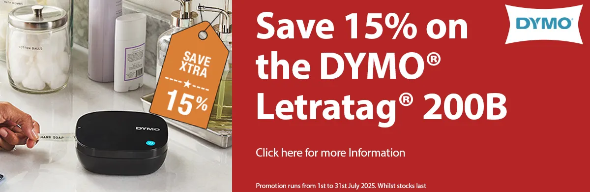 Save 15% on the DYMO Letratag 200B
