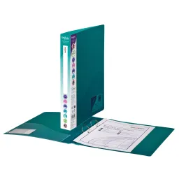 Snopake RingBinder 2/25 'O' Ring A4 Electra Assorted- 10 Binders