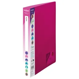 Snopake RingBinder 2/25 'O' Ring A4 Electra Assorted- 10 Binders