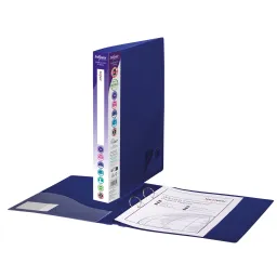 Snopake RingBinder 2/25 'O' Ring A4 Electra Assorted- 10 Binders