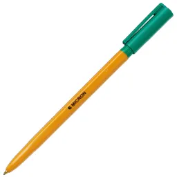 1000 x Hainenko Micron Fine Point Green Ball Pen