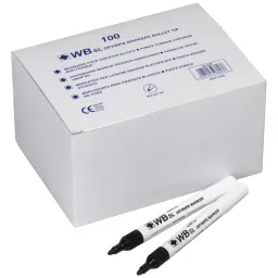 1200 x Hainenko SL Drywipe Marker Fine Point 