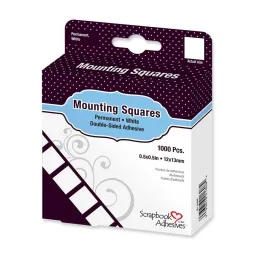 Mounting Squares 1,000 White by 3L