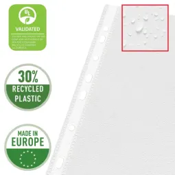 Esselte Premium Heavy Duty Punched Pockets Pocket A4 Pack of 25