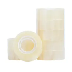 Q-Connect Easy Tear Polypropylene Tape 24mmx33m 1 Inch Core Clear (Pack of 6) 