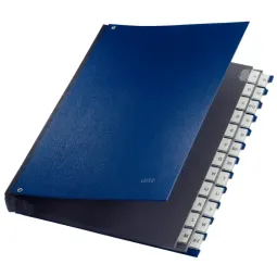 Leitz Desk Organiser Polypropylene A-Z Blue