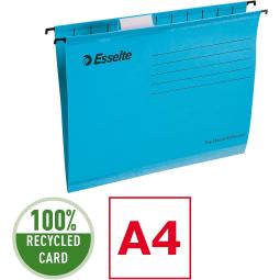 Esselte Classic A4 Suspension File Blue Pack of 15