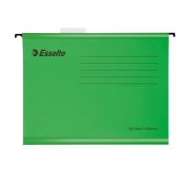 Esselte Classic A4 Suspension File Green Pack of 15