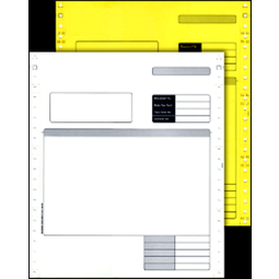Sage Compatible 2 Part Continuous Invoice White/Yellow Pack 1000 SE02