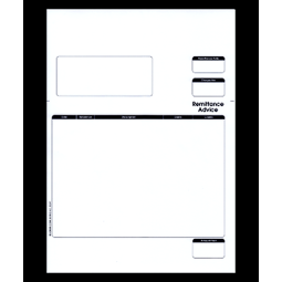 Sage Compatible Laser/Inkjet Remittance Advice Pack of 500 SE90S 