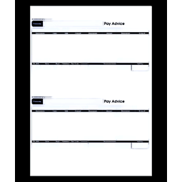 1000 x Sage Compatible Payslips SE95 Laser or Inkjet 2 per Page