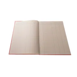 Collins Analysis Book A4 3 Cash Column 96 Pages Red 69/3.1 