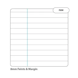 Rhino Exercise Paper A4 Ruling 500 Loose Leaves Per Ream F8M 