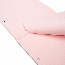 Rhino A4 Special Refill Pad 50 Leaf Ruled 8mm With Margin Pink Tinted Paper HAPFM-8