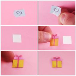 3L Mounting Squares Permanent White 12x13mm Pack of 250