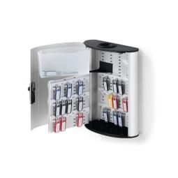 Durable Key Safe Plus Lock Box Drop Slot - Holds 54 Keys - Includes 6 Key Clips