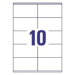 Avery 3425 Multipurpose Labels 100 sheets - 10 Labels per Sheet 