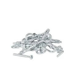 Rapid Hollow wall anchor with angle-, ring- and rounded-hook 25 kg load 12 Pieces