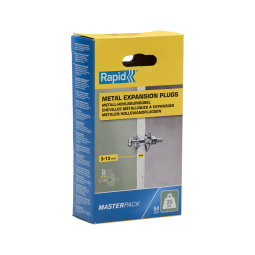 Rapid Hollow wall anchor for 3-13 mm wall thickness 25 kg load 50 Pieces